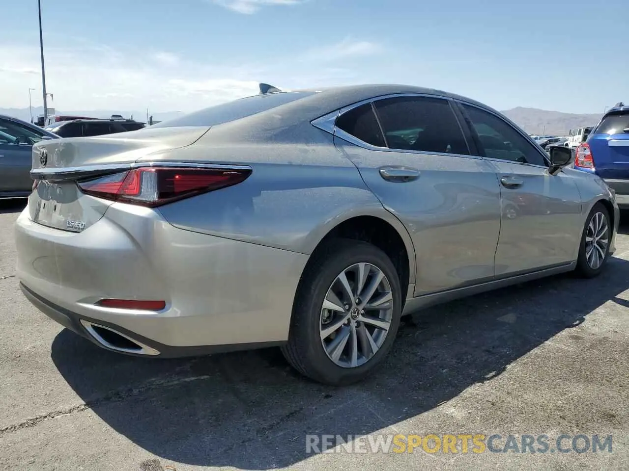 3 Photograph of a damaged car 58ACZ1B15MU088996 LEXUS ES350 2021