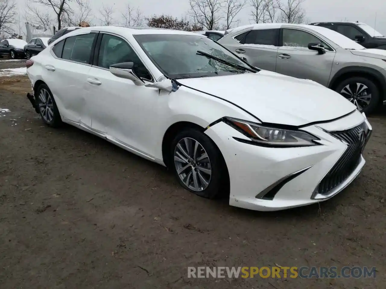 1 Photograph of a damaged car 58ACZ1B15MU106168 LEXUS ES350 2021