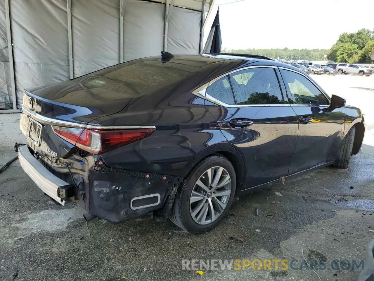 3 Photograph of a damaged car 58ACZ1B18MU082755 LEXUS ES350 2021