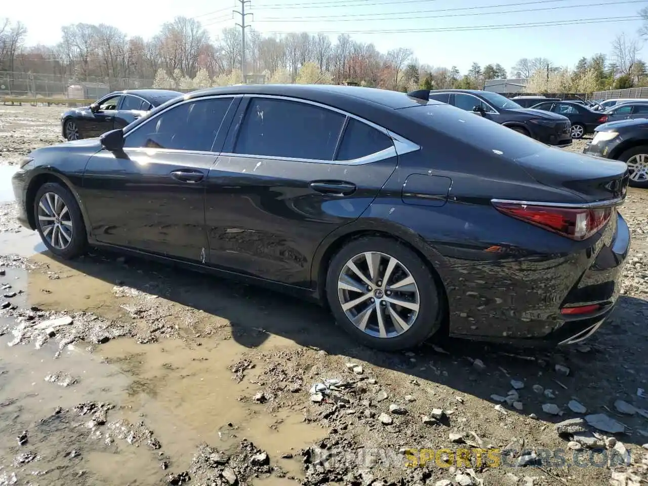 2 Photograph of a damaged car 58ACZ1B19MU083249 LEXUS ES350 2021