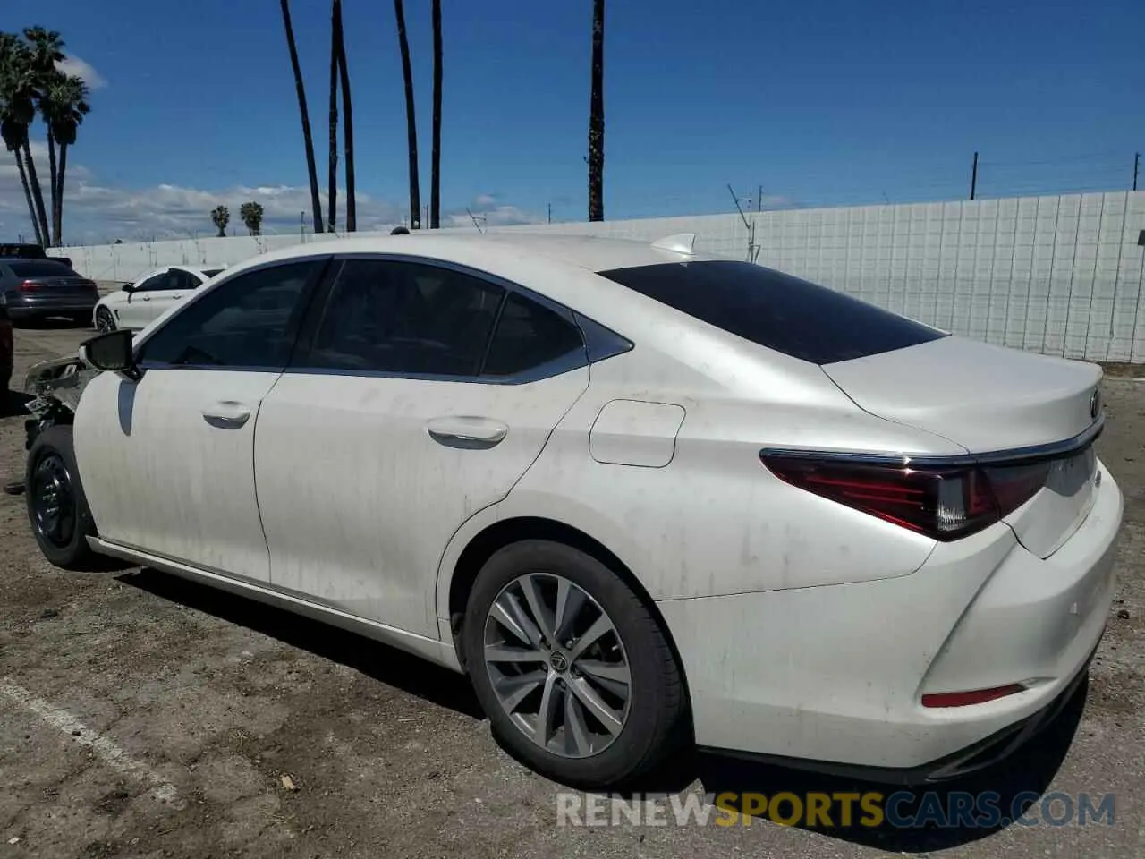 2 Photograph of a damaged car 58ACZ1B19MU087947 LEXUS ES350 2021