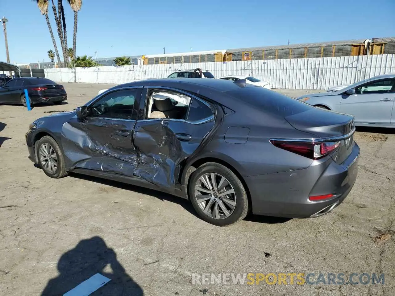2 Photograph of a damaged car 58ACZ1B19MU088600 LEXUS ES350 2021