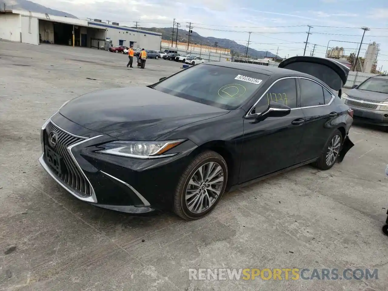 2 Photograph of a damaged car 58ADZ1B11MU086778 LEXUS ES350 2021