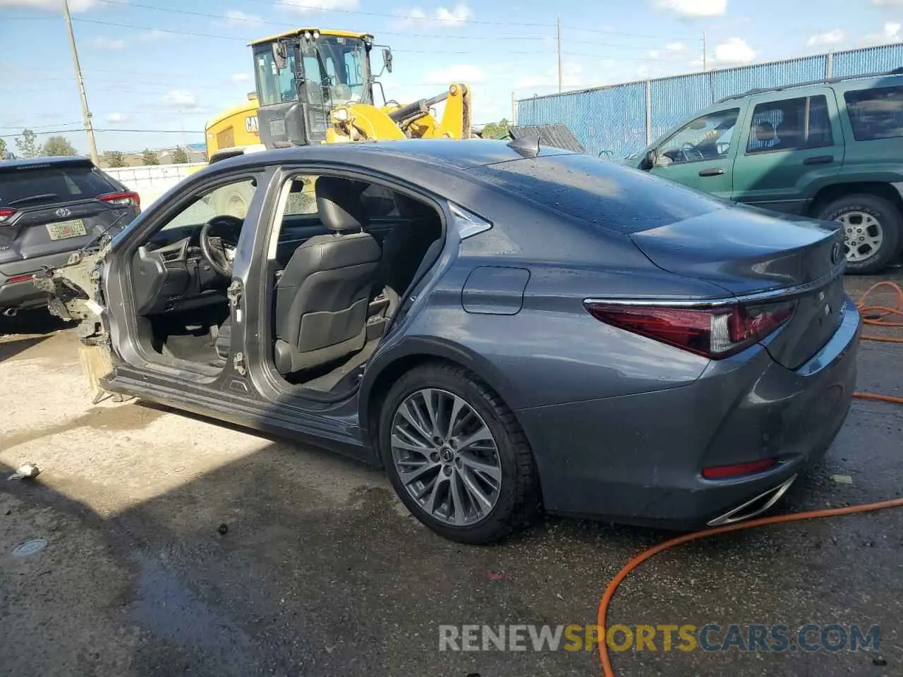 2 Photograph of a damaged car 58ADZ1B11MU090300 LEXUS ES350 2021