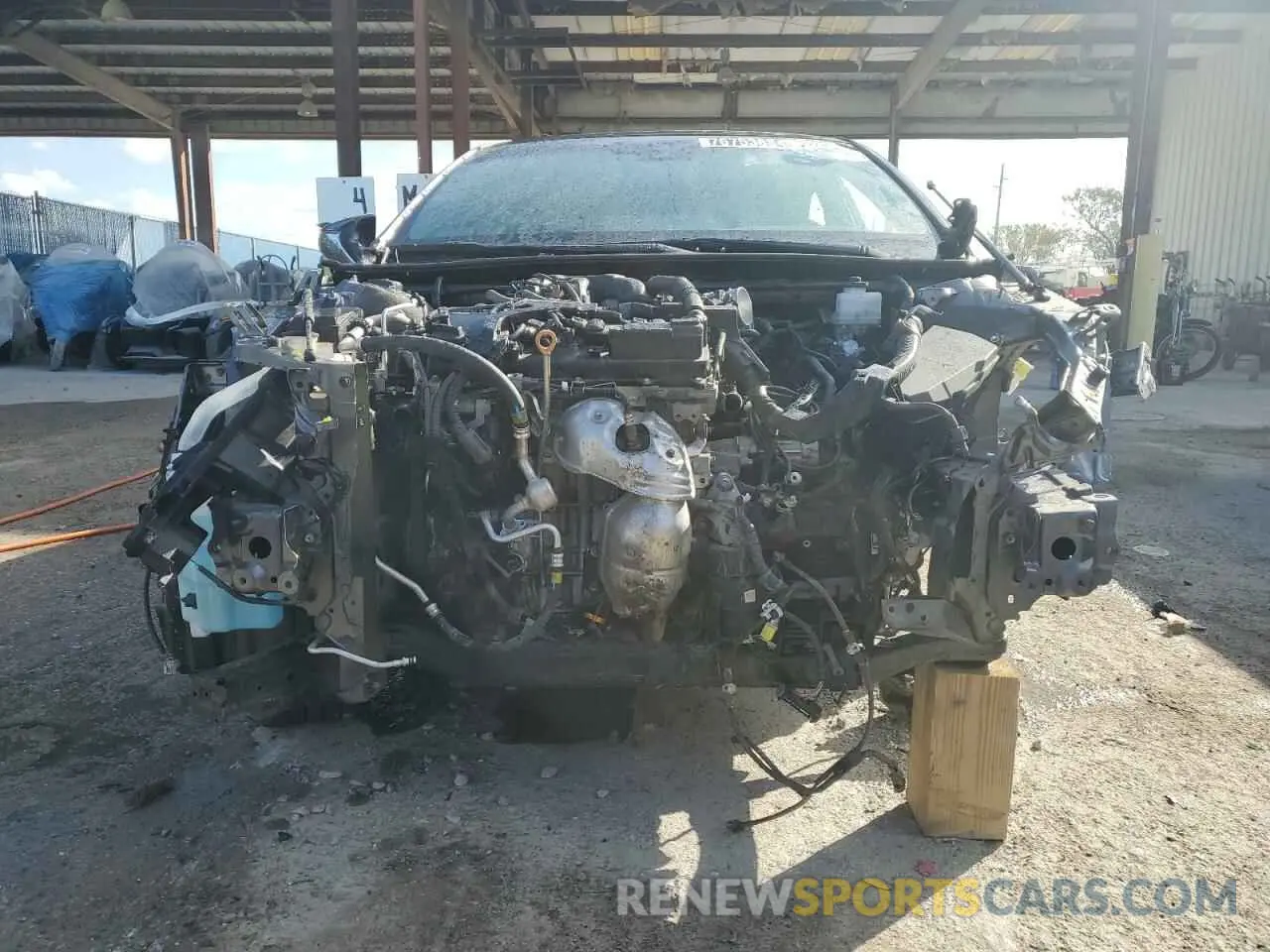 5 Photograph of a damaged car 58ADZ1B11MU090300 LEXUS ES350 2021