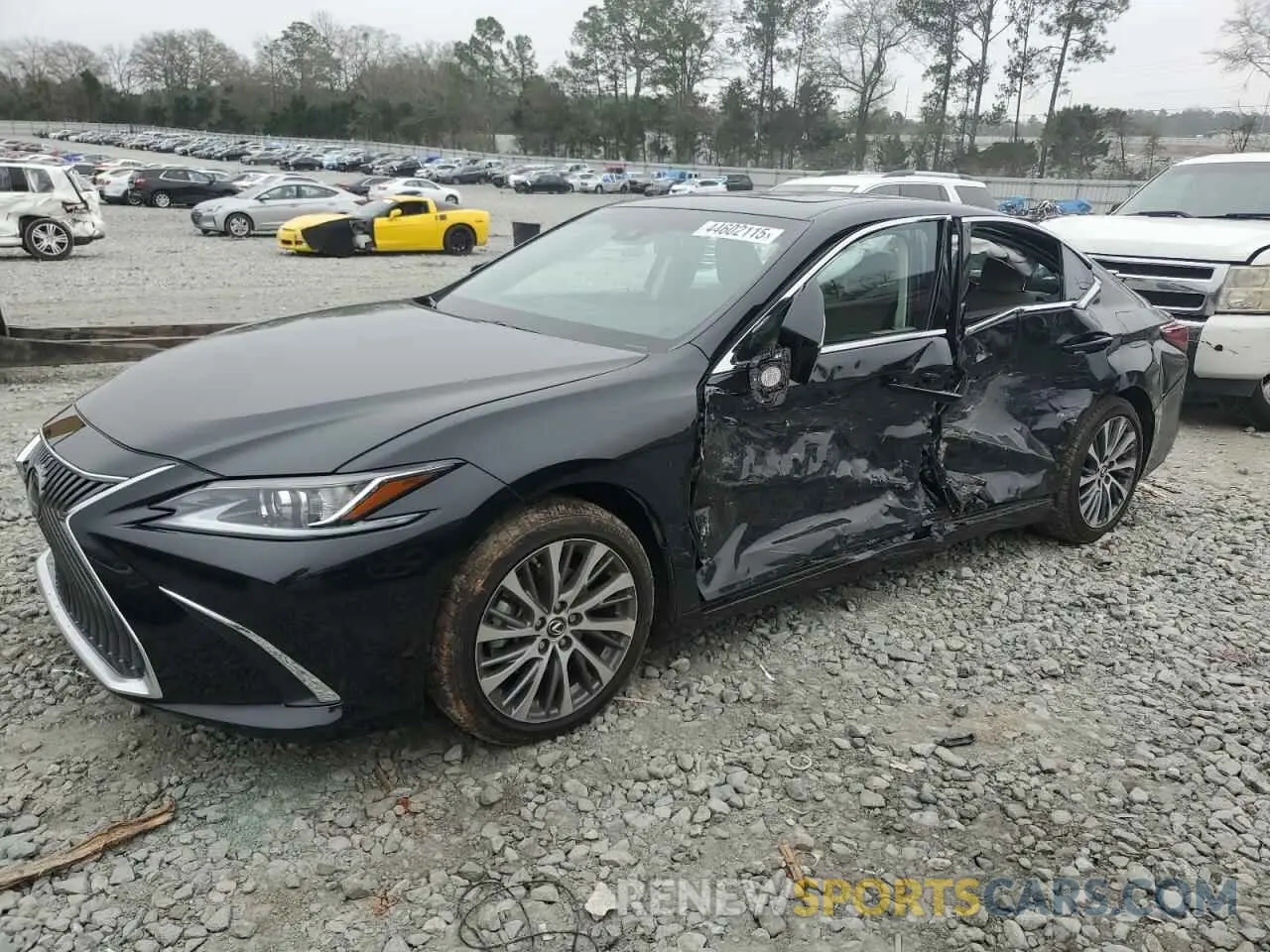 1 Photograph of a damaged car 58ADZ1B11MU104194 LEXUS ES350 2021