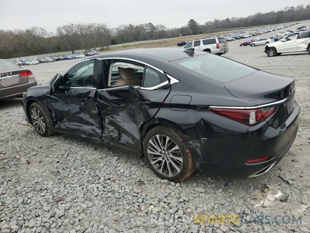 2 Photograph of a damaged car 58ADZ1B11MU104194 LEXUS ES350 2021