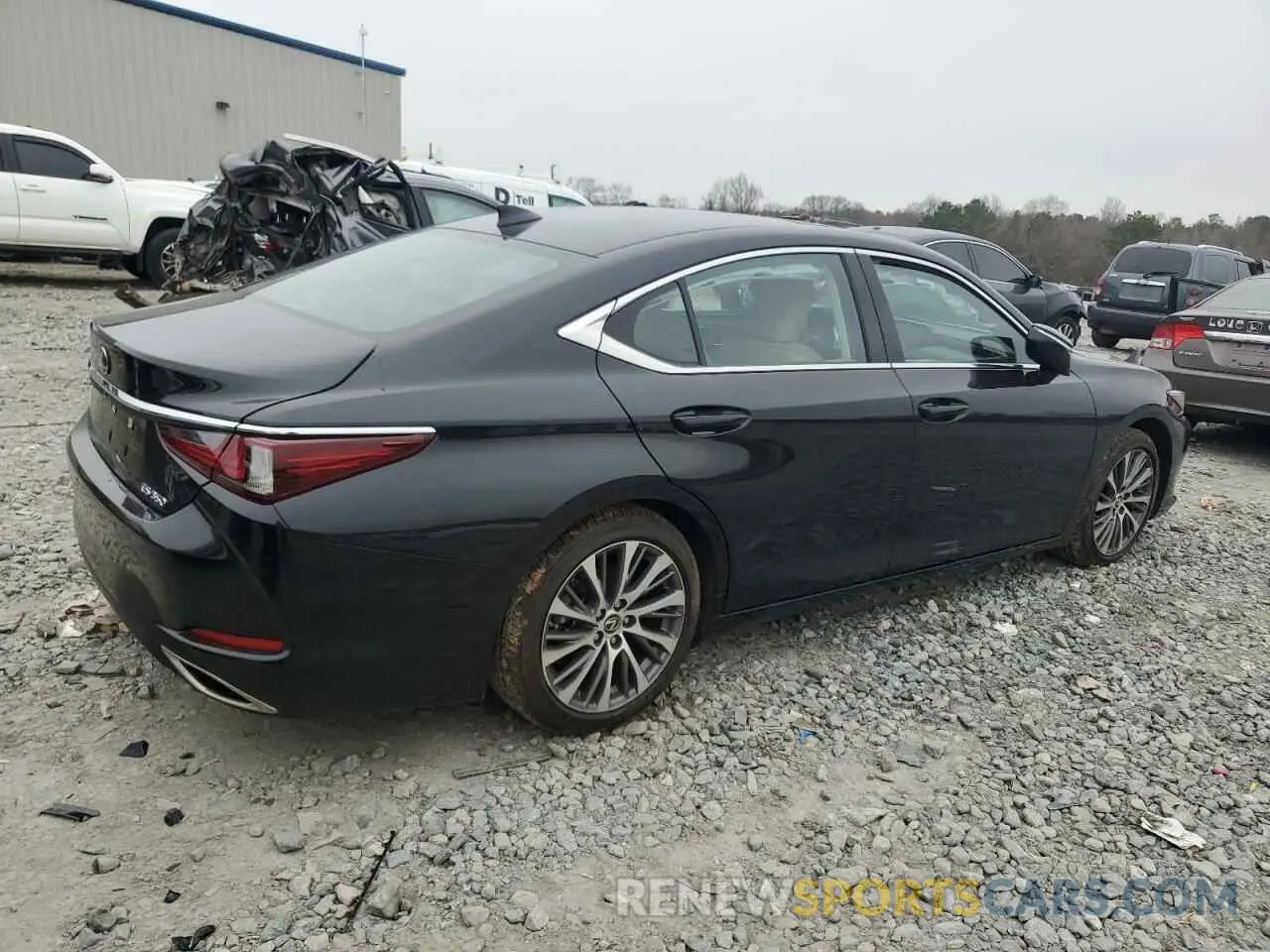 3 Photograph of a damaged car 58ADZ1B11MU104194 LEXUS ES350 2021