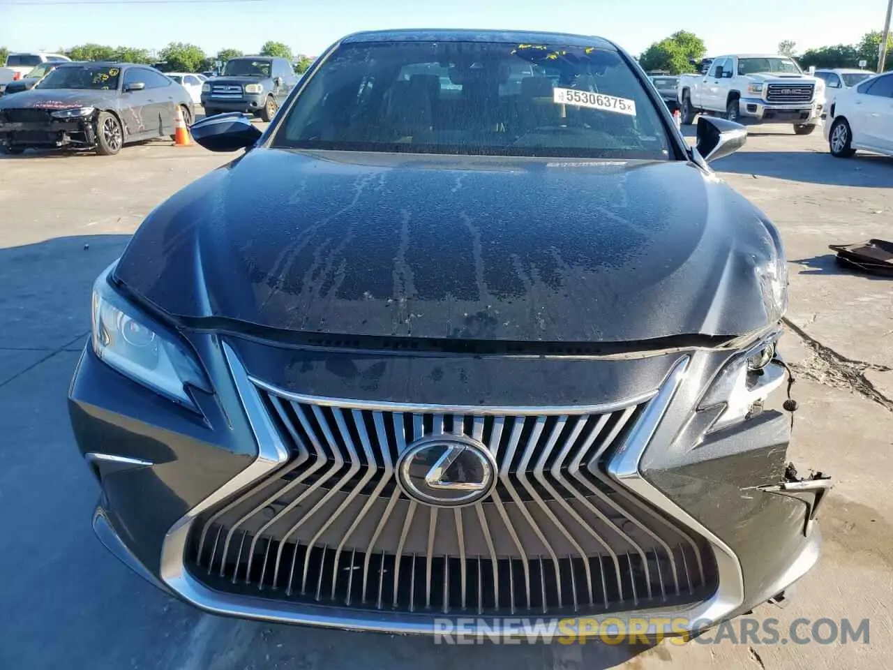 5 Photograph of a damaged car 58ADZ1B11MU107919 LEXUS ES350 2021