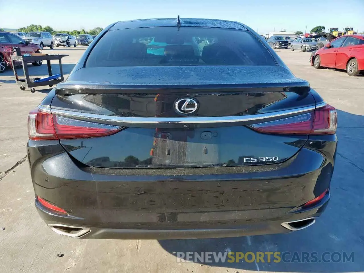 6 Photograph of a damaged car 58ADZ1B11MU107919 LEXUS ES350 2021