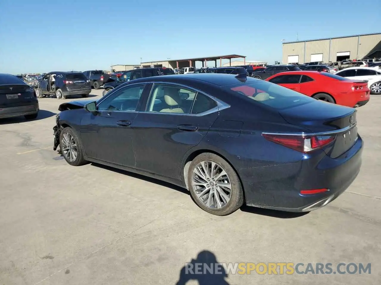 2 Photograph of a damaged car 58ADZ1B12MU090578 LEXUS ES350 2021