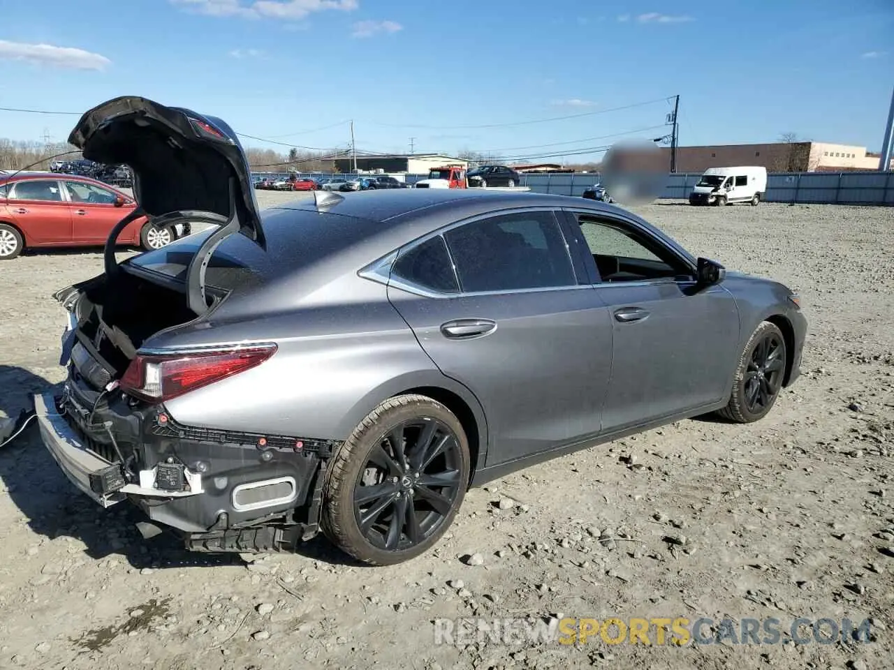 3 Photograph of a damaged car 58ADZ1B13MU082893 LEXUS ES350 2021