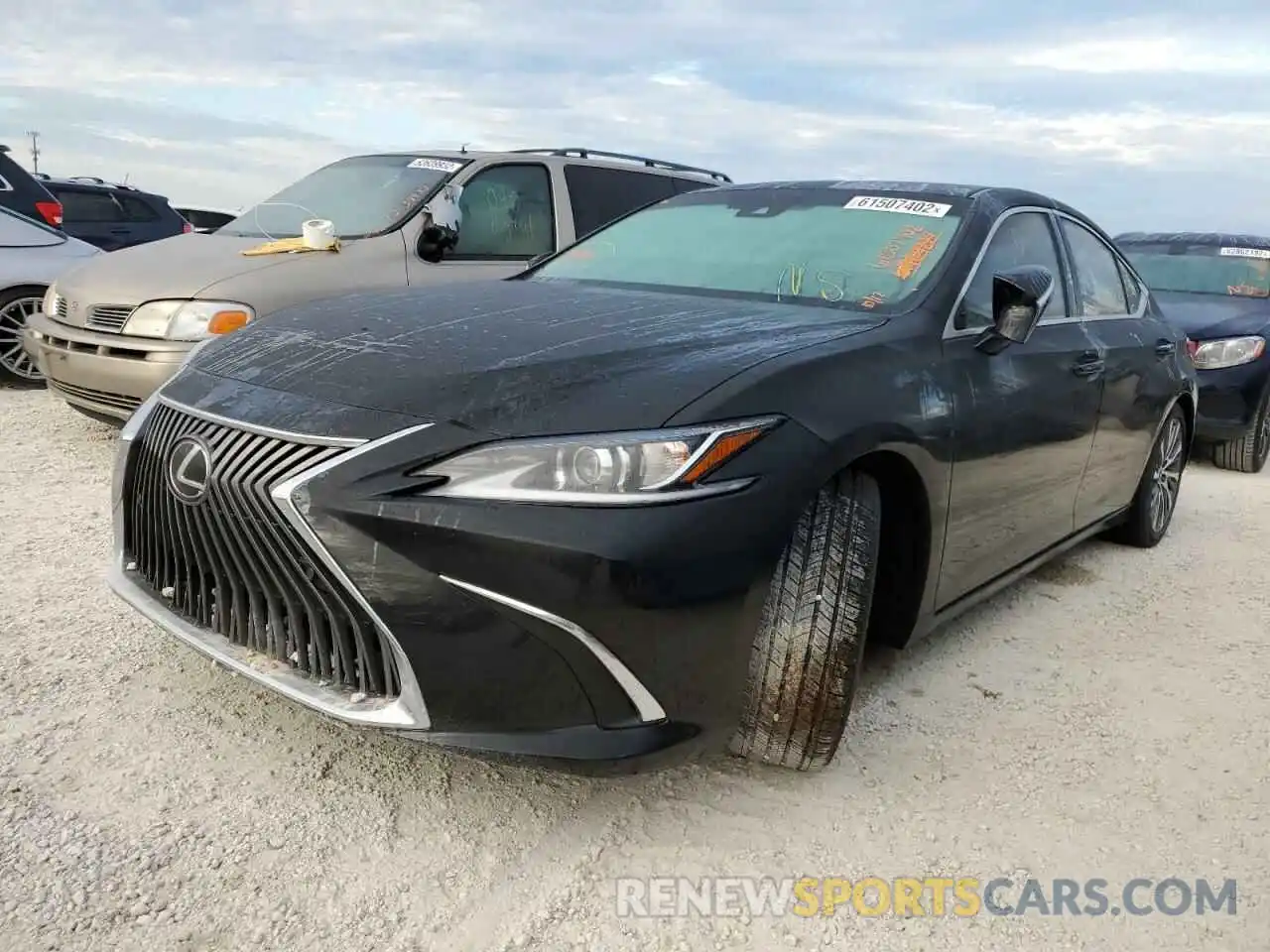 2 Photograph of a damaged car 58ADZ1B13MU084983 LEXUS ES350 2021