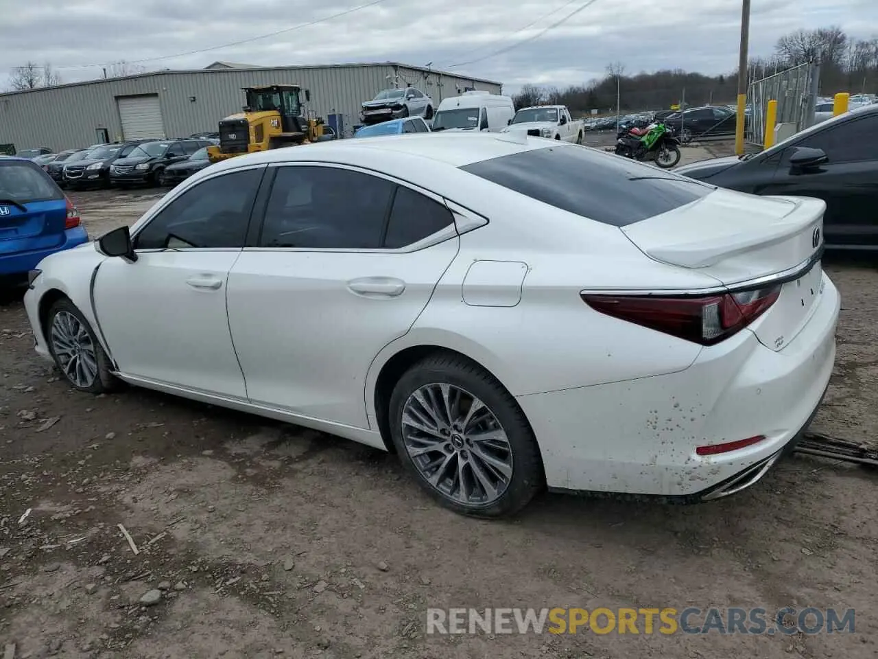 2 Photograph of a damaged car 58ADZ1B13MU103340 LEXUS ES350 2021