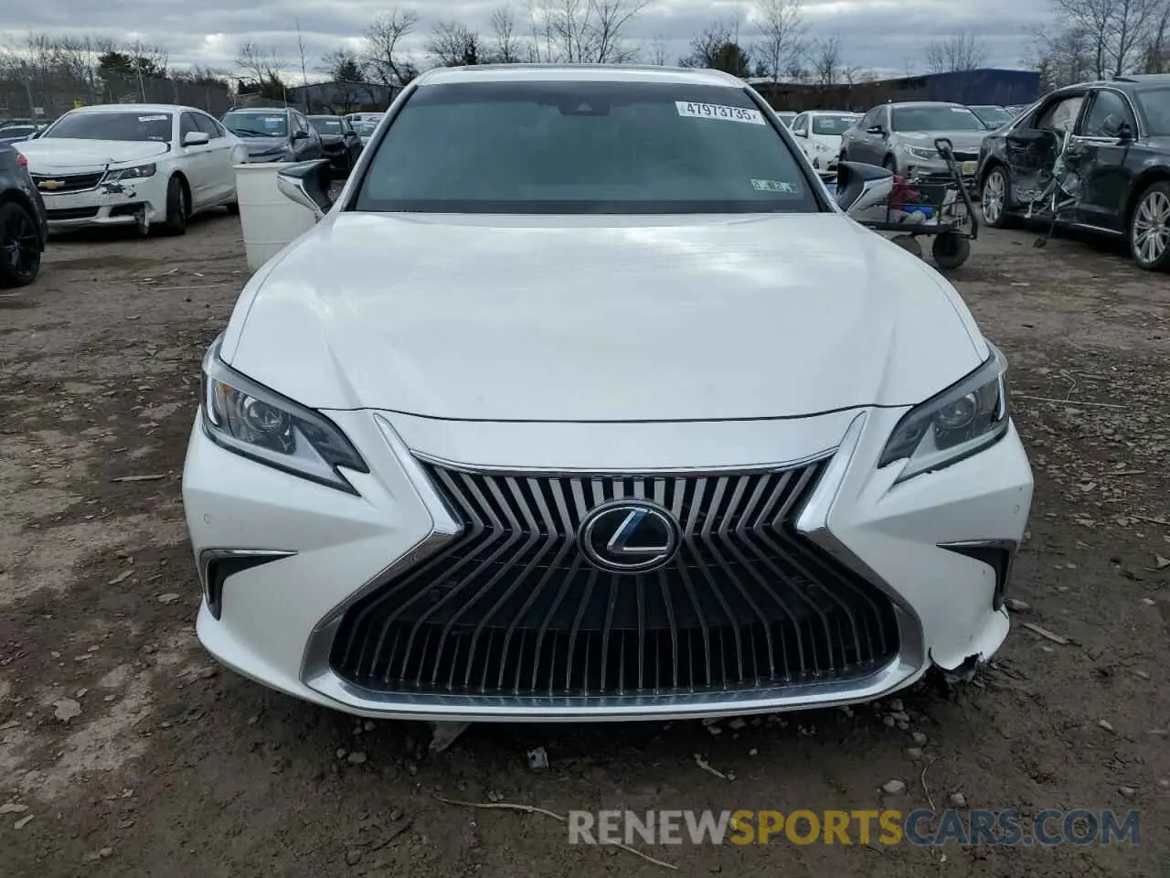 5 Photograph of a damaged car 58ADZ1B13MU103340 LEXUS ES350 2021