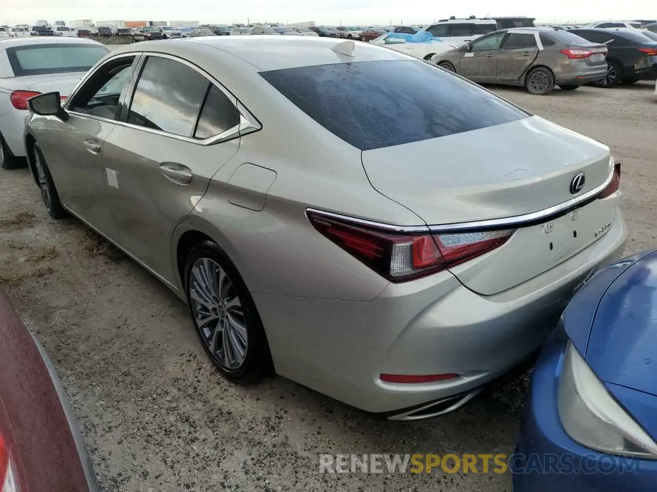 2 Photograph of a damaged car 58ADZ1B13MU103421 LEXUS ES350 2021