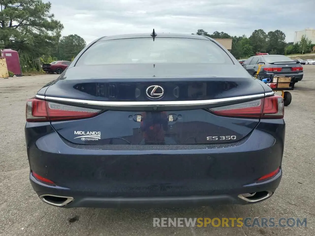 6 Photograph of a damaged car 58ADZ1B14MU103962 LEXUS ES350 2021