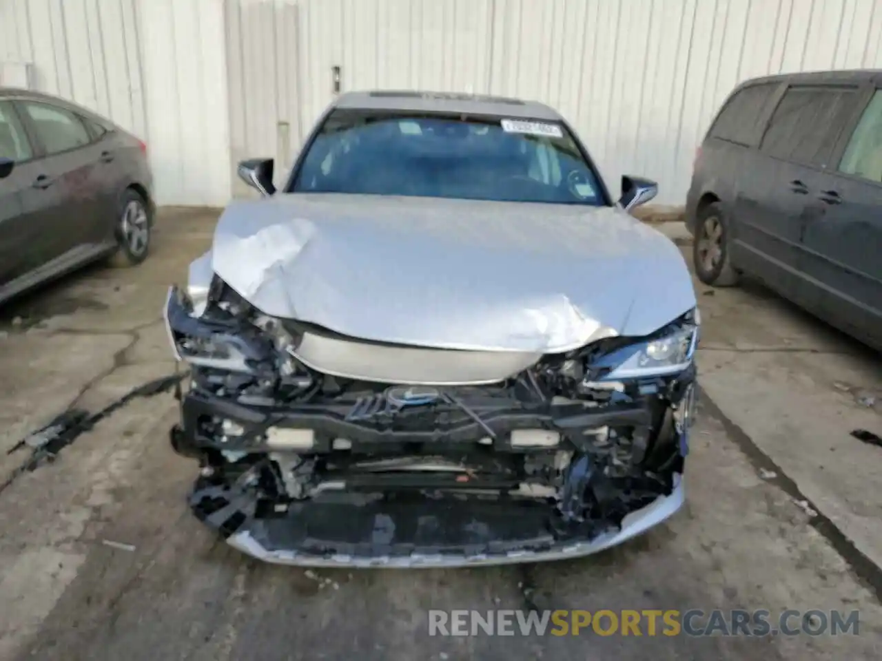 5 Photograph of a damaged car 58ADZ1B14MU104674 LEXUS ES350 2021