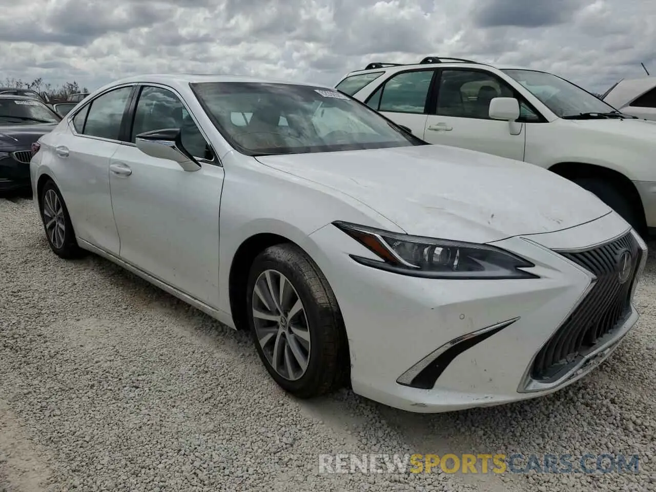 1 Photograph of a damaged car 58ADZ1B15MU088467 LEXUS ES350 2021