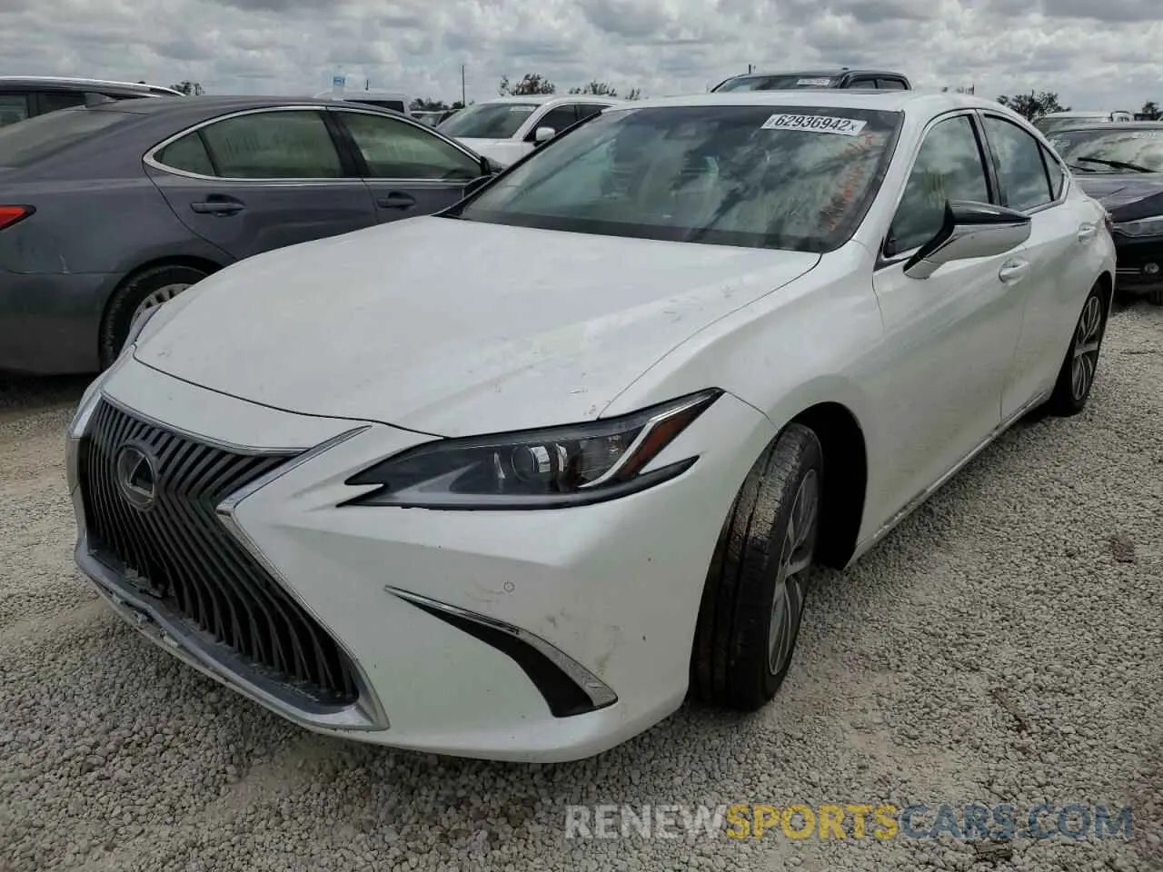 2 Photograph of a damaged car 58ADZ1B15MU088467 LEXUS ES350 2021