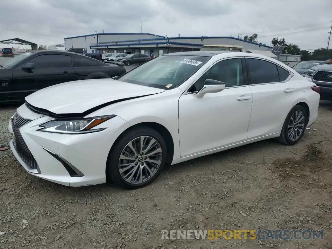 1 Photograph of a damaged car 58ADZ1B15MU098190 LEXUS ES350 2021