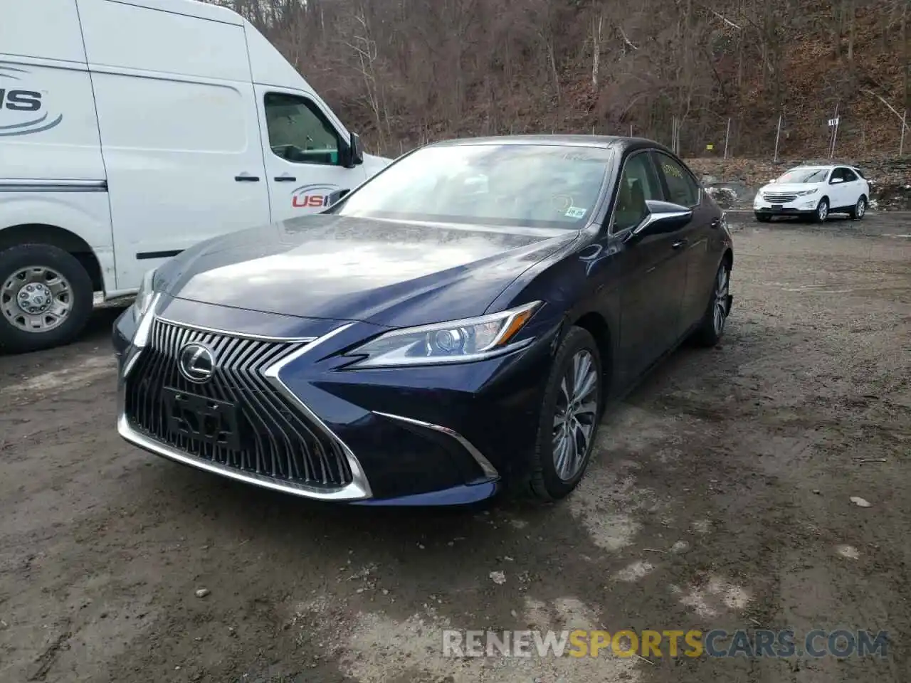 2 Photograph of a damaged car 58ADZ1B16MU082922 LEXUS ES350 2021