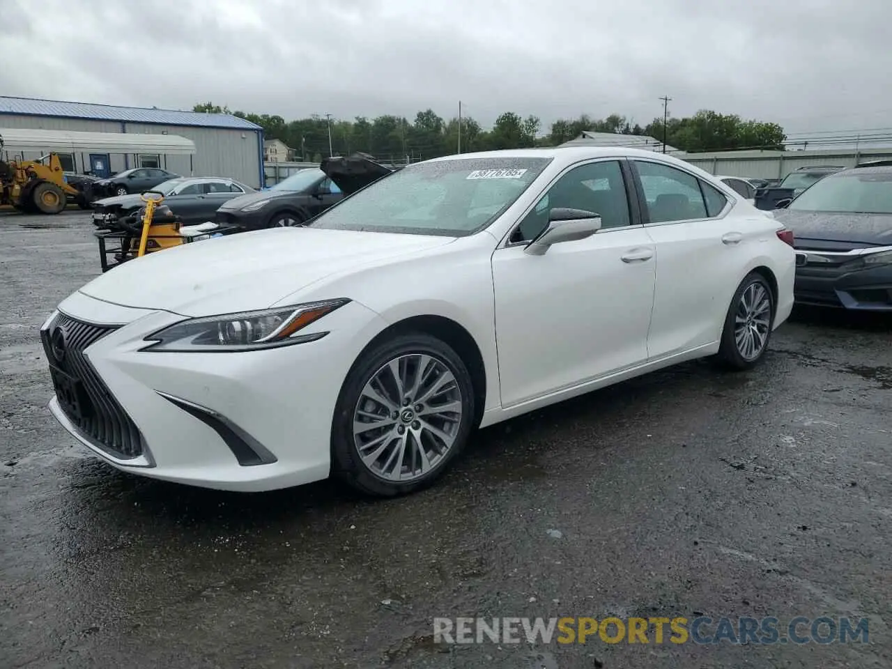 1 Photograph of a damaged car 58ADZ1B16MU083536 LEXUS ES350 2021