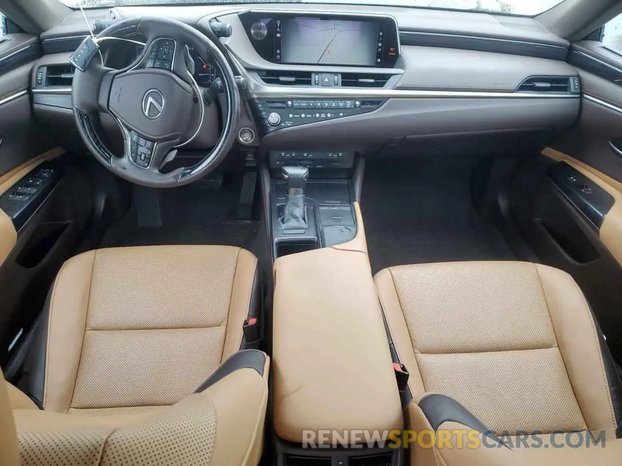 8 Photograph of a damaged car 58ADZ1B16MU083536 LEXUS ES350 2021