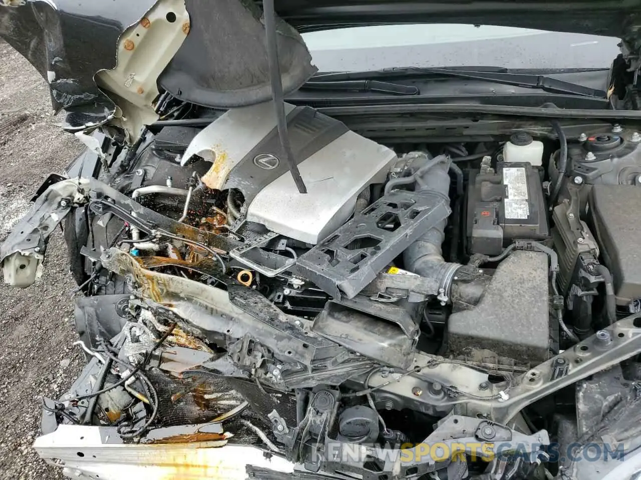 13 Photograph of a damaged car 58ADZ1B16MU087070 LEXUS ES350 2021