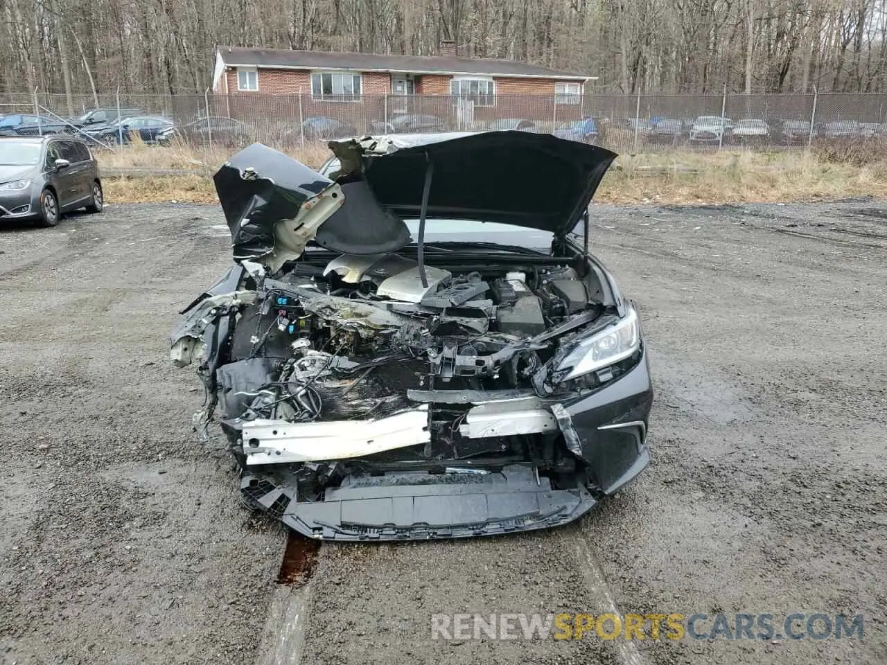5 Photograph of a damaged car 58ADZ1B16MU087070 LEXUS ES350 2021