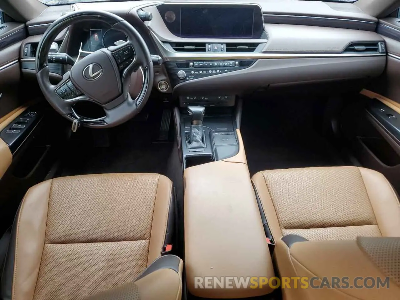 8 Photograph of a damaged car 58ADZ1B16MU087070 LEXUS ES350 2021