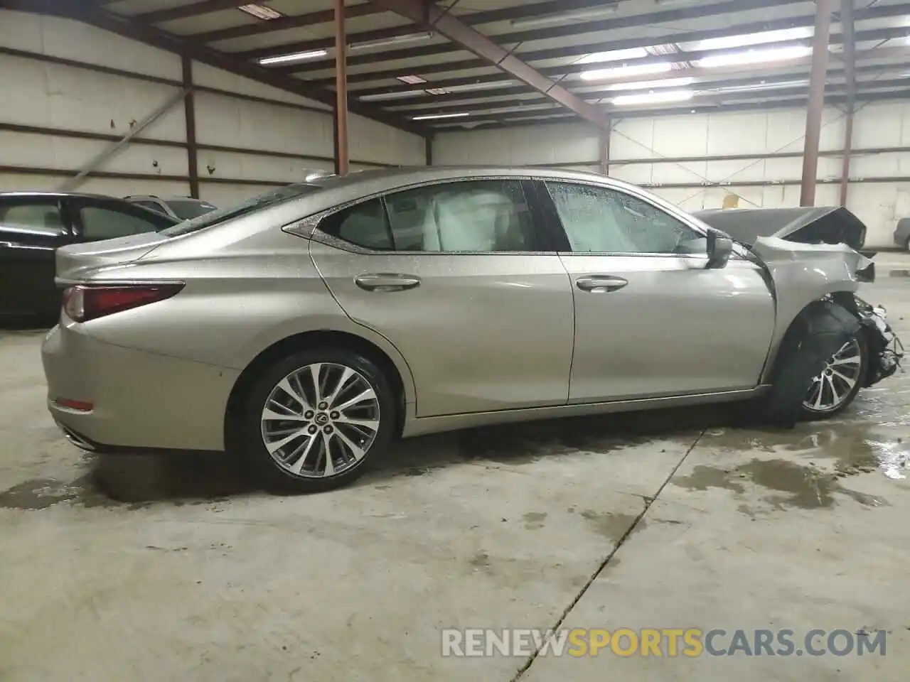 3 Photograph of a damaged car 58ADZ1B16MU093340 LEXUS ES350 2021