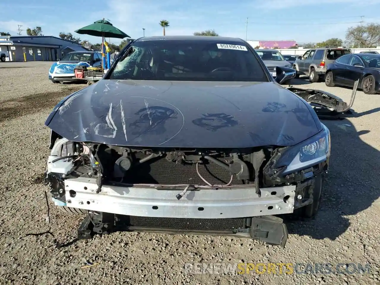 5 Photograph of a damaged car 58ADZ1B17MU100618 LEXUS ES350 2021