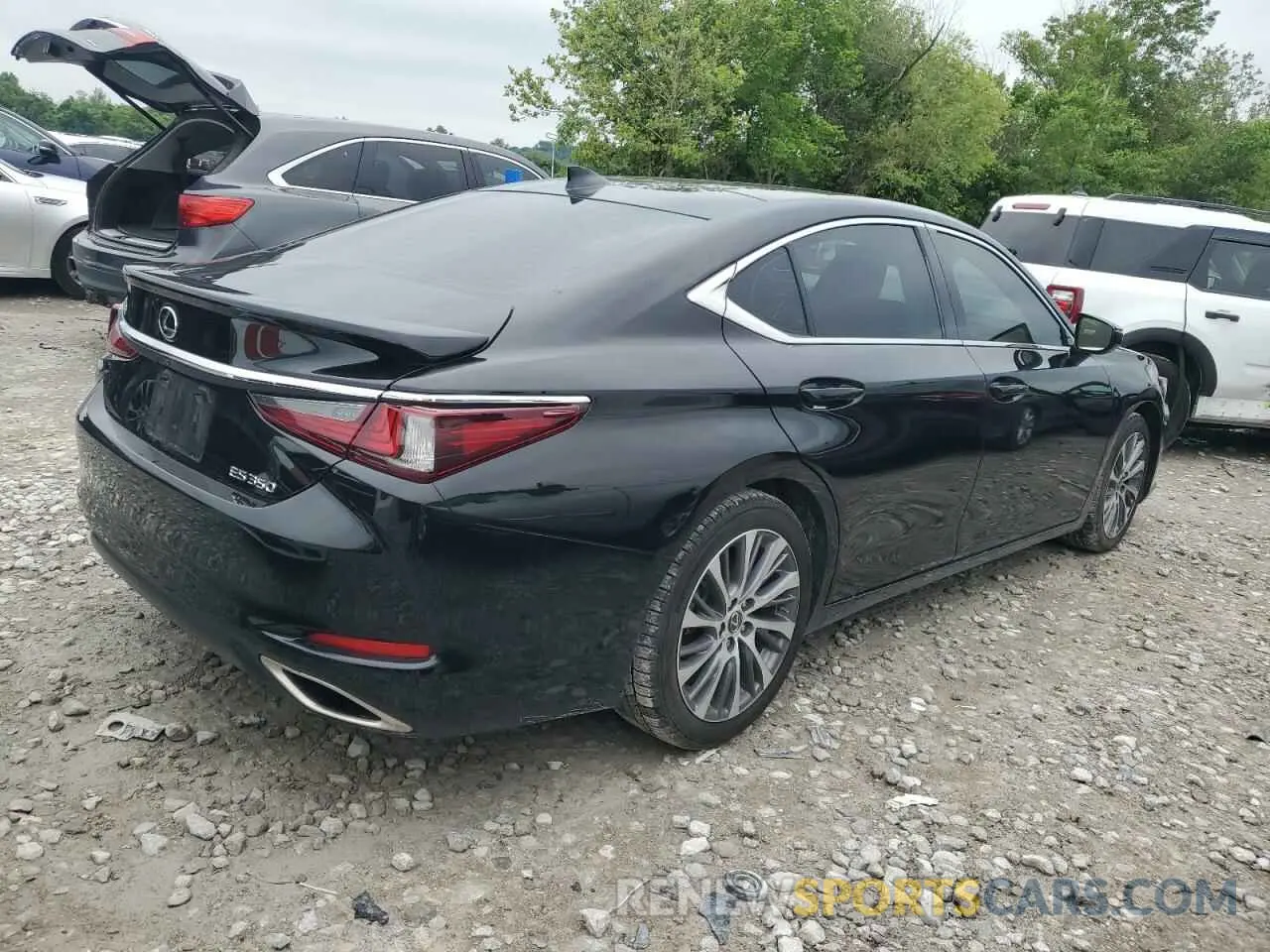 3 Photograph of a damaged car 58ADZ1B17MU101963 LEXUS ES350 2021