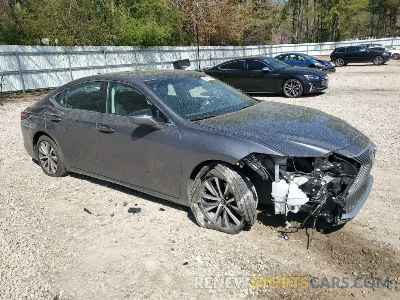 4 Photograph of a damaged car 58ADZ1B18MU084235 LEXUS ES350 2021