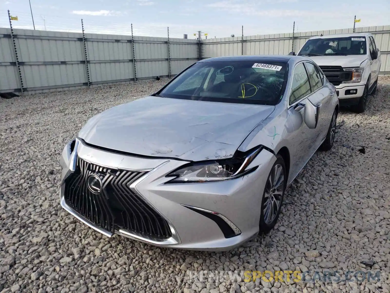 2 Photograph of a damaged car 58ADZ1B18MU100207 LEXUS ES350 2021