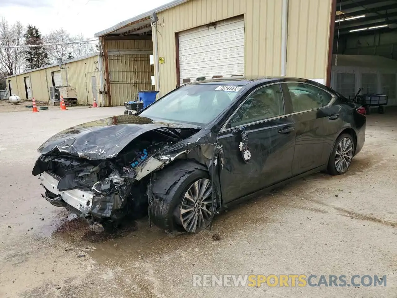 1 Photograph of a damaged car 58ADZ1B18MU106444 LEXUS ES350 2021