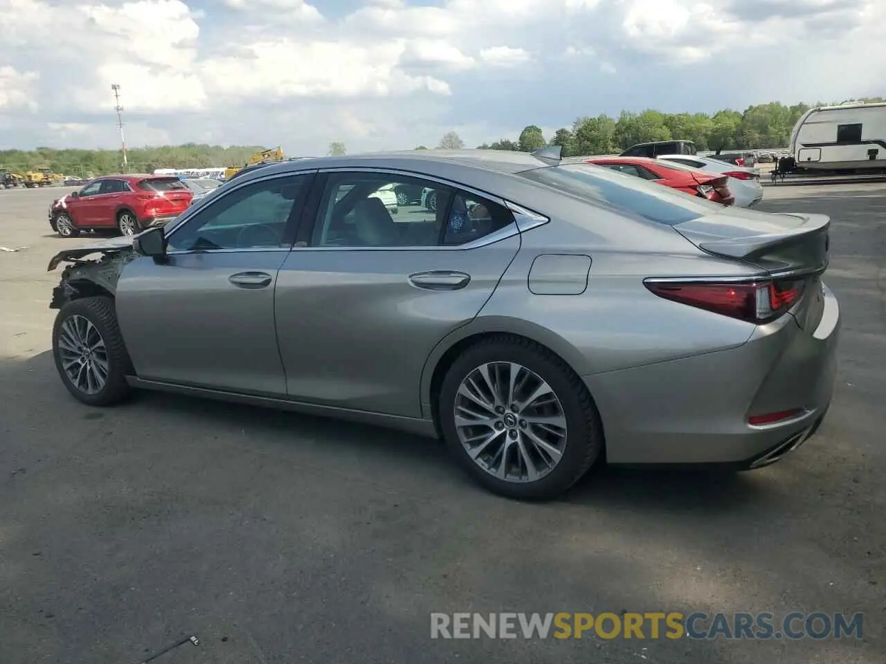 2 Photograph of a damaged car 58ADZ1B1XMU095088 LEXUS ES350 2021