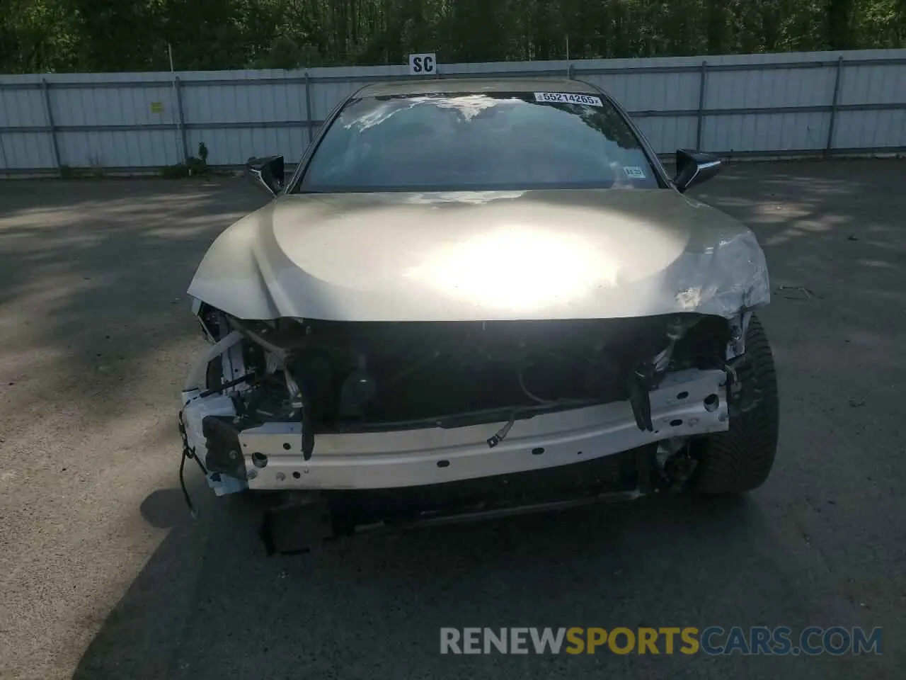 5 Photograph of a damaged car 58ADZ1B1XMU095088 LEXUS ES350 2021