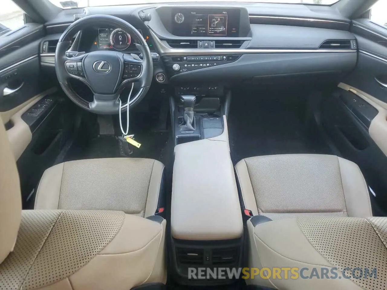 8 Photograph of a damaged car 58ADZ1B1XMU095088 LEXUS ES350 2021
