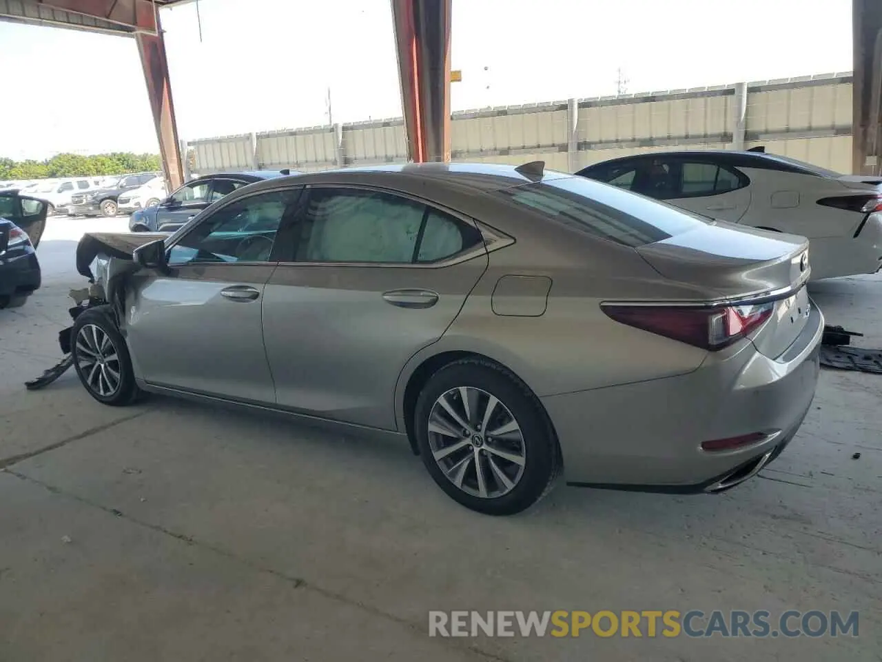 2 Photograph of a damaged car 58ADZ1B1XMU105764 LEXUS ES350 2021