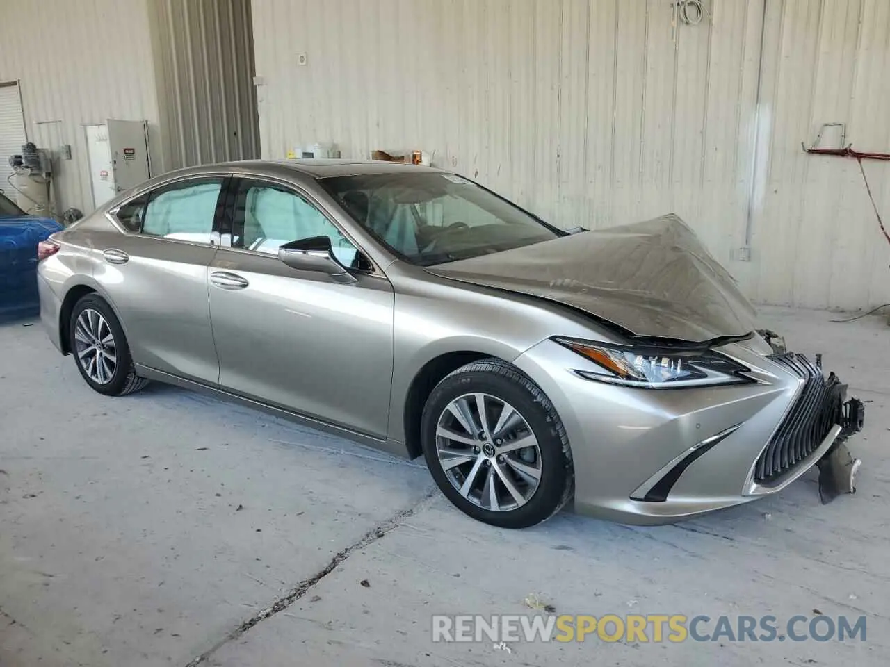 4 Photograph of a damaged car 58ADZ1B1XMU105764 LEXUS ES350 2021