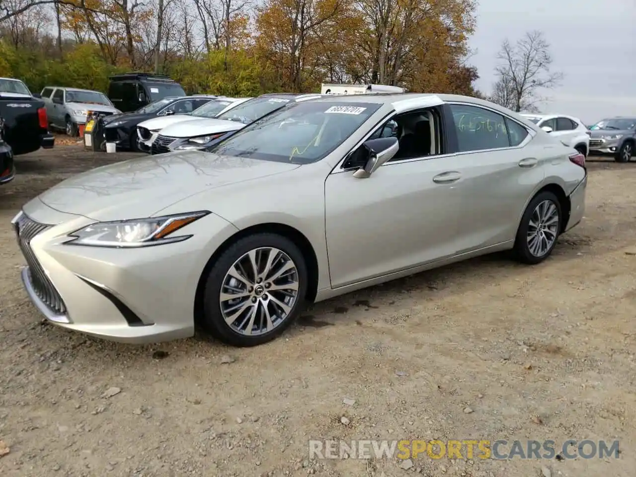 2 Photograph of a damaged car 58ADZ1B1XMU107739 LEXUS ES350 2021