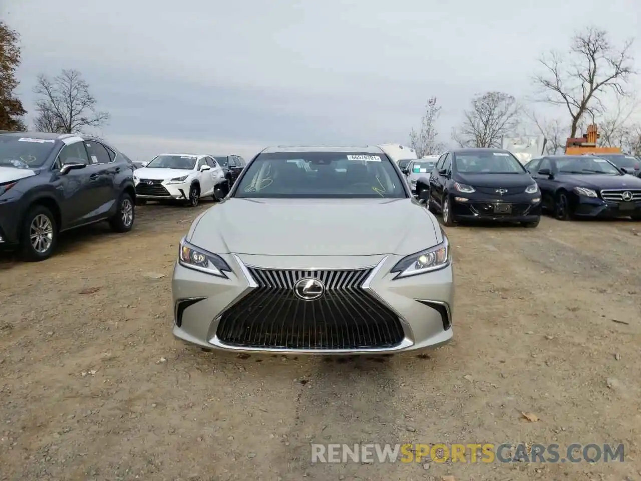 9 Photograph of a damaged car 58ADZ1B1XMU107739 LEXUS ES350 2021