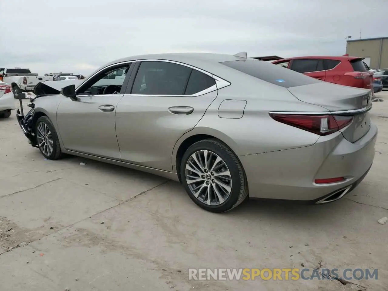 2 Photograph of a damaged car 58AEZ1B11MU083612 LEXUS ES350 2021