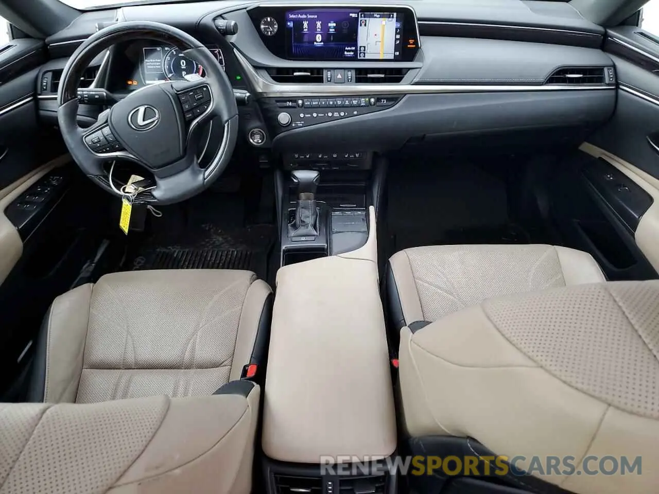 8 Photograph of a damaged car 58AEZ1B15MU092894 LEXUS ES350 2021