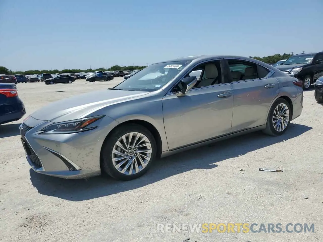 1 Photograph of a damaged car 58AFZ1B14MU093099 LEXUS ES350 2021