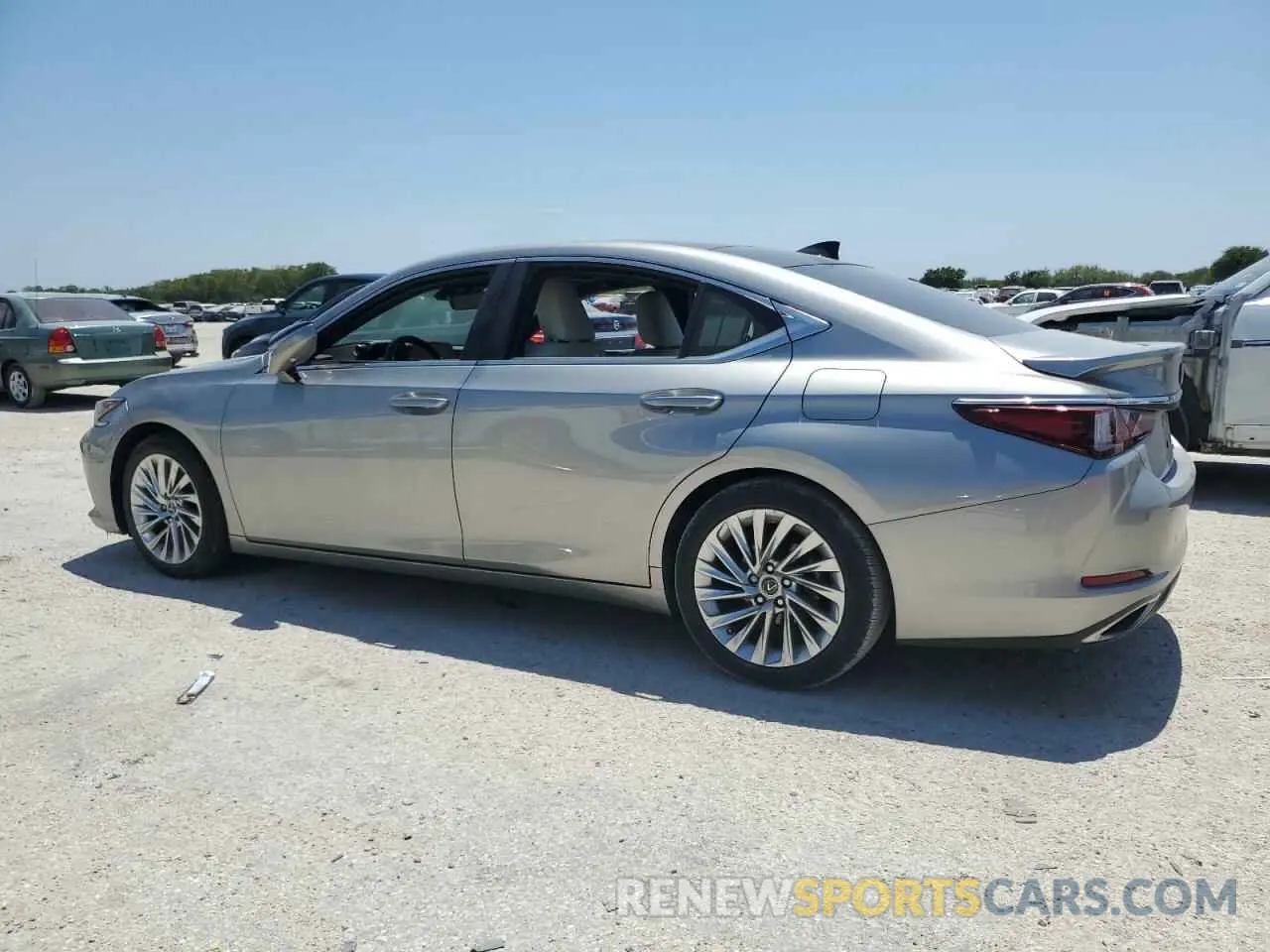 2 Photograph of a damaged car 58AFZ1B14MU093099 LEXUS ES350 2021