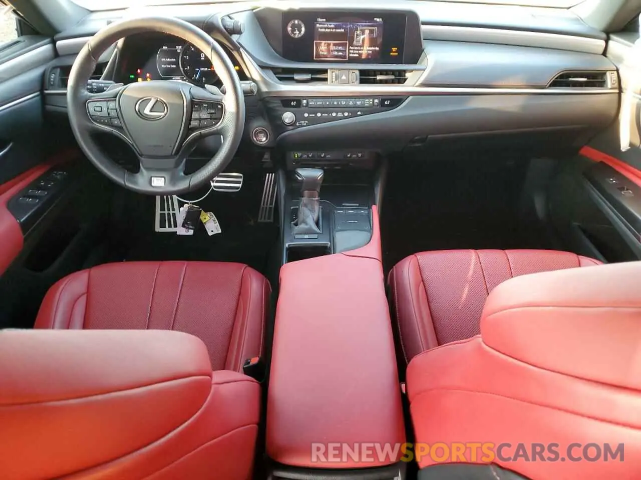 8 Photograph of a damaged car 58AGZ1B10MU088728 LEXUS ES350 2021