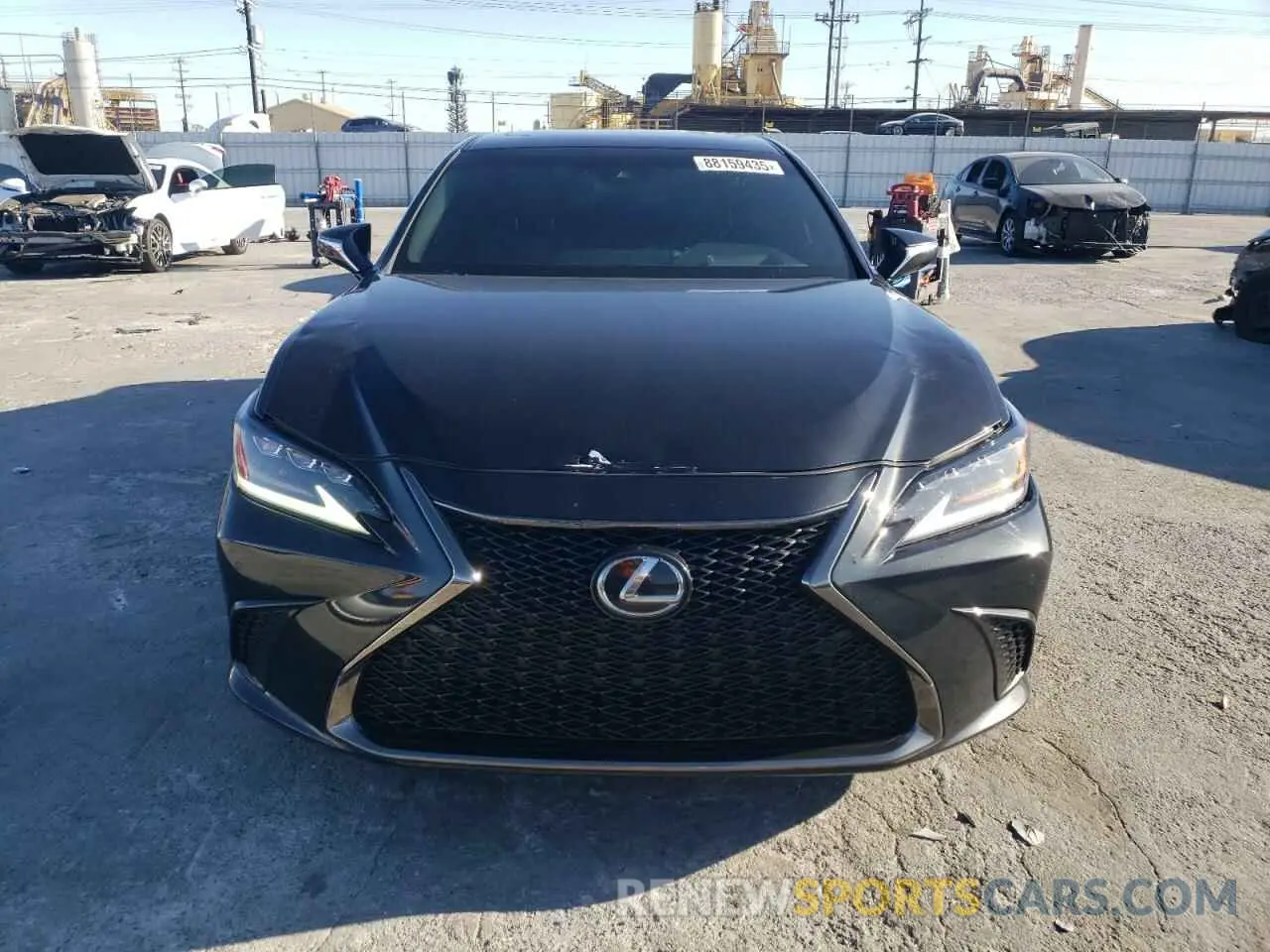 5 Photograph of a damaged car 58AGZ1B13MU083314 LEXUS ES350 2021